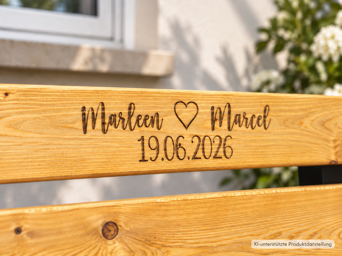 individuelle Gravuren und Schriftarten